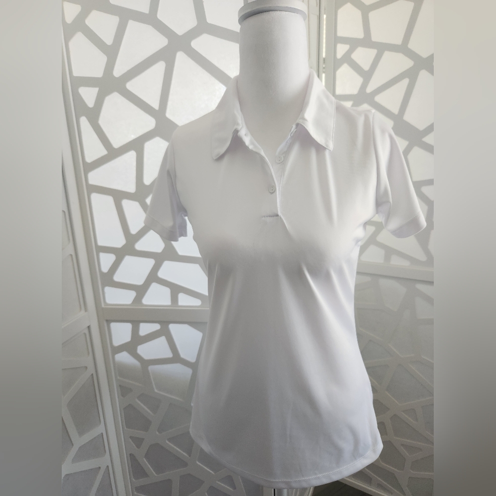 Women's White Polo/Golf Shirt